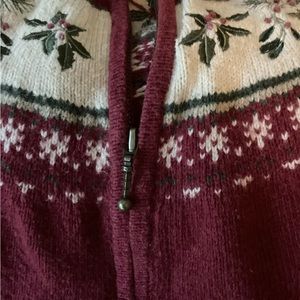 Zip up sweater Croft & barrow xl